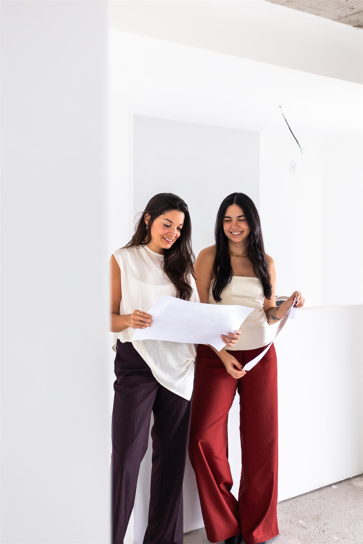 Marianna e Marina, sócias da Levve Arquitetura